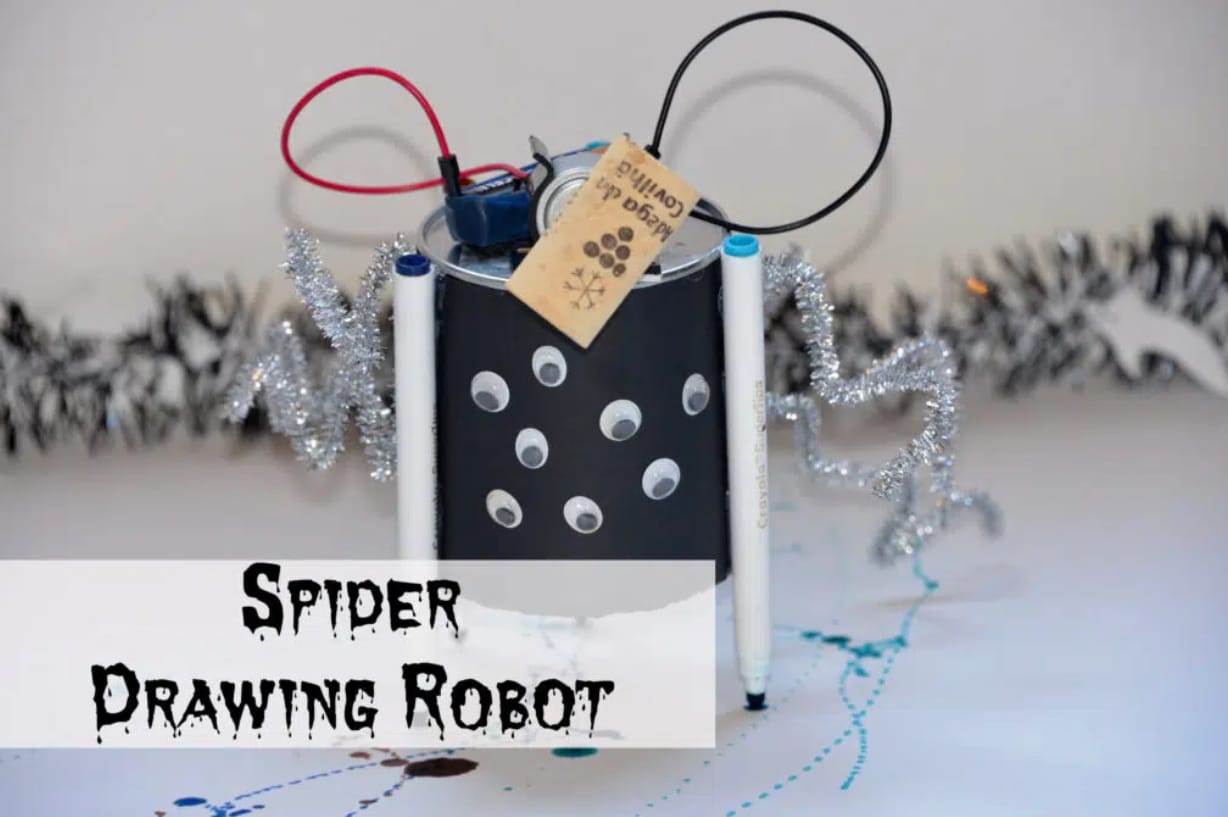 spider drawing robot